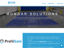 Tablet Screenshot of mongarsolutions.com